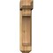 Ekena Millwork Legacy Craftsman Rough Sawn Bracket w/ Offset Brace, Western Red Cedar, 6"W x 18"D x 26"H BKT0604X18X26LEC04RWR - alternate 2